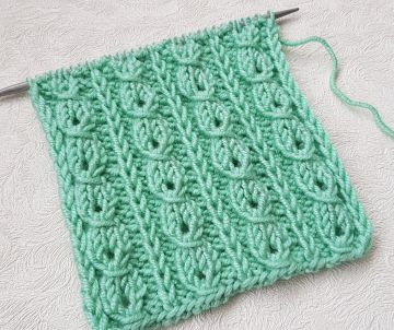 Lochstrifen stricken stricken