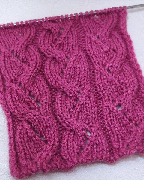 Lochstrifen stricken stricken