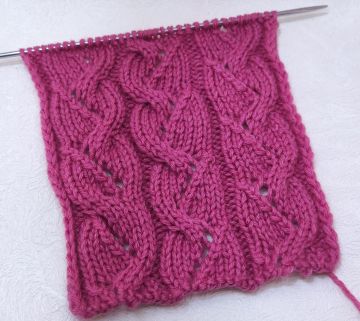 Lochstrifen stricken stricken