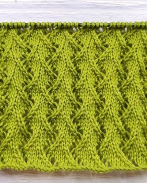 Lochstrifen stricken stricken