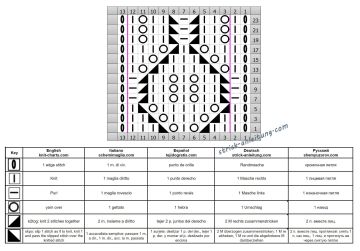 blattmuster schrift