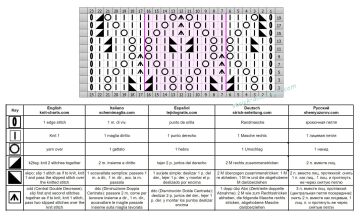 blattmuster schrift