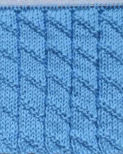 Einfaches Strickmuster