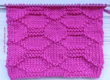 Einfaches Strickmuster