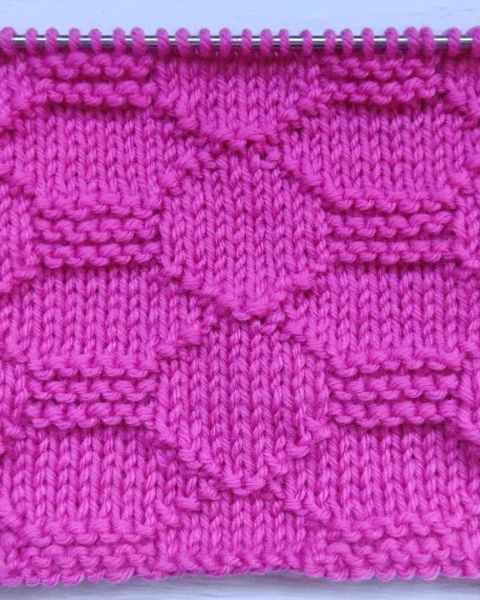 Einfaches Strickmuster