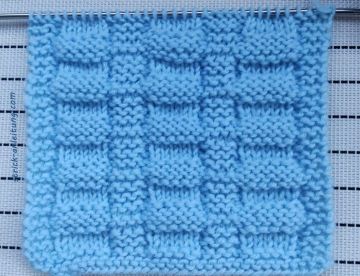 Einfaches Strickmuster