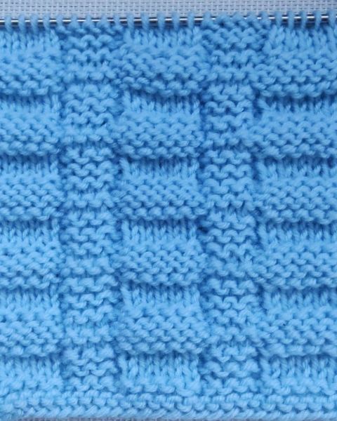 Einfaches Strickmuster