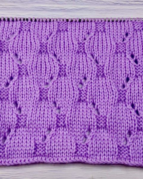 Einfaches Strickmuster für Anfänger