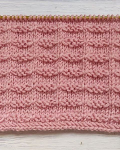 Einfaches Reliefmuster – Strickanleitung