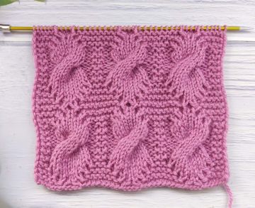 Fantasie-Zopfmuster stricken