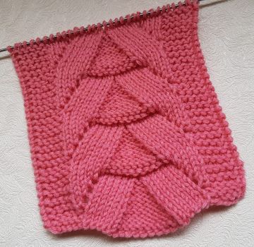 Mittel- und Raglanmuster stricken