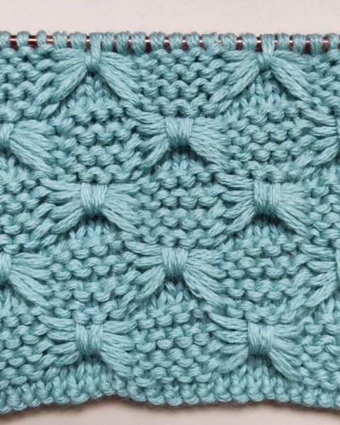 Schmetterlingsmuster stricken