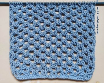 Netzmuster stricken