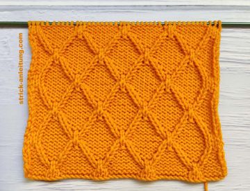 Rautenmuster stricken