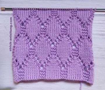 Rautenmuster stricken