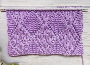 Rautenmuster stricken