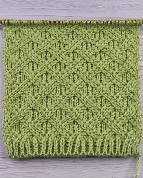 Rautenmuster stricken