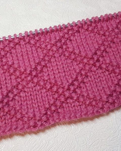 Rautenmuster stricken
