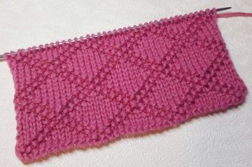 Rautenmuster stricken