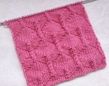 Rautenmuster stricken