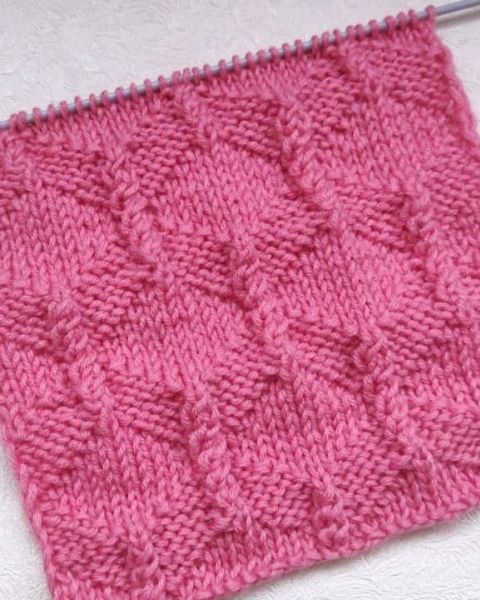 Rautenmuster stricken