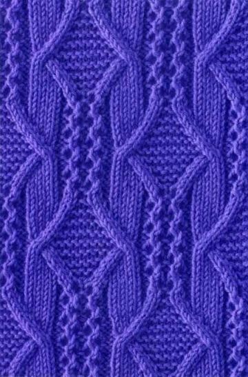 Rautenmuster stricken