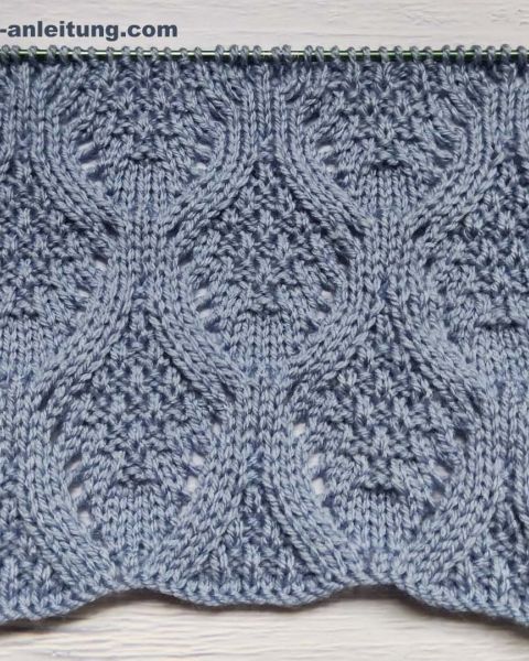 Fantasie-Rautenmuster stricken