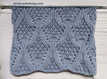 Fantasie-Rautenmuster stricken