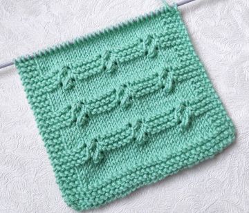 Reliefmuster stricken