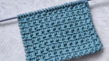 Reliefmuster stricken
