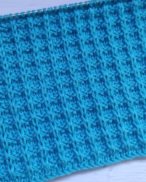 Einfaches Strickmuster
