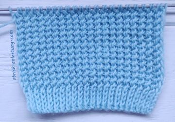 Einfaches Strickmuster