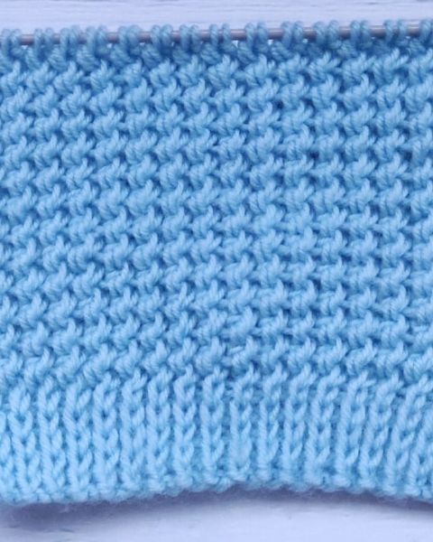 Einfaches Strickmuster
