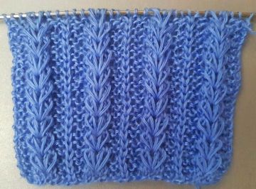 Ährchenmuster stricken
