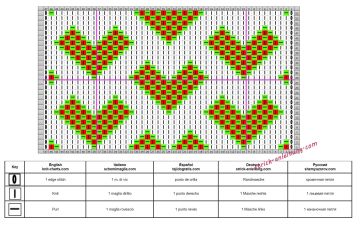 reliefmuster schrift