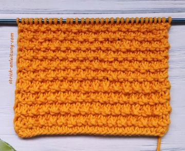 Sternenmuster stricken
