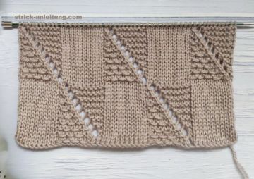 Schachbrettmuster für eine Babydecke