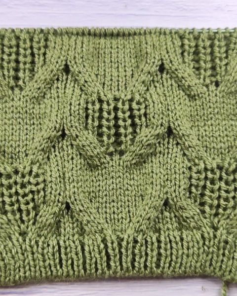 Schachbrettmuster stricken
