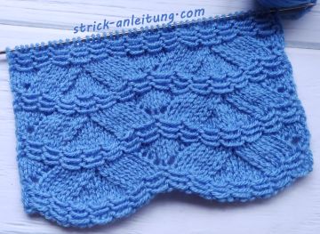 Wellenmuster stricken