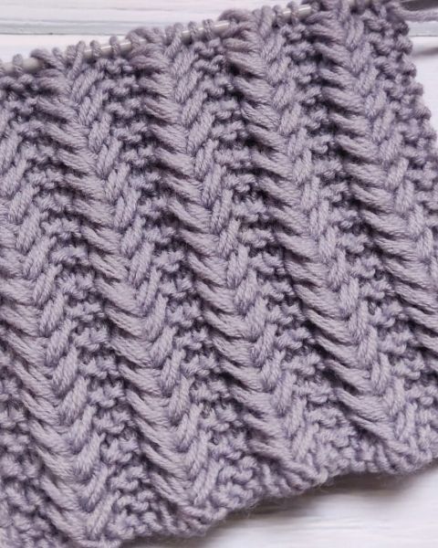 Ährchenmuster stricken