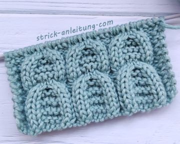 Hufeisen Strickmuster