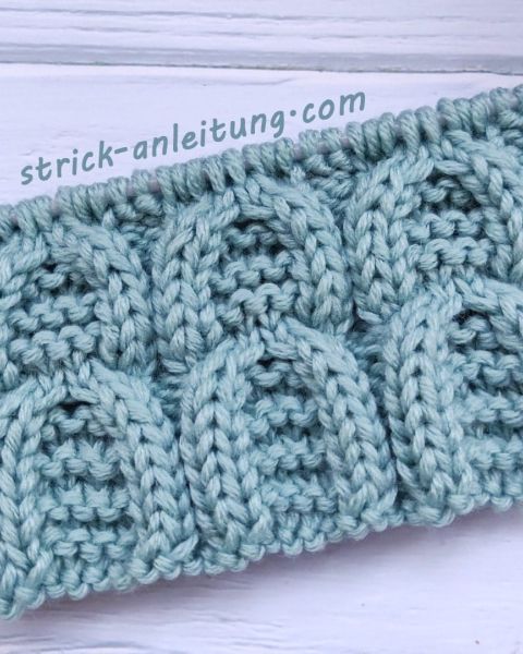 Hufeisen Strickmuster