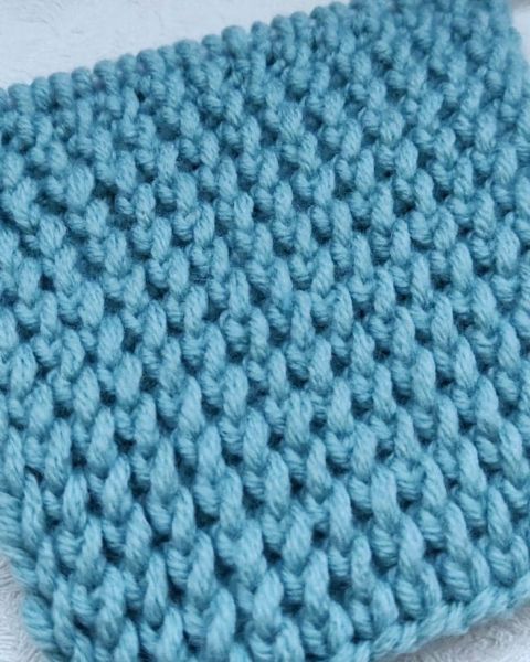 Einfaches Strickmuster