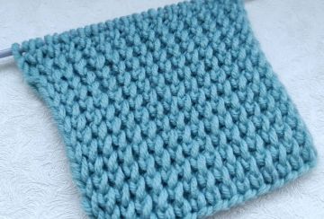 Einfaches Strickmuster