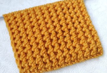 Einfaches Strickmuster