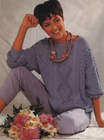 Pulli im Mustermix stricken
