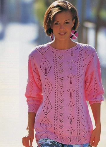 Pulli im Mustermix stricken