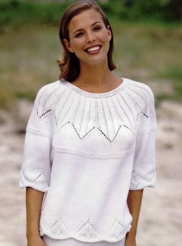 Pulli mit Rundpasse