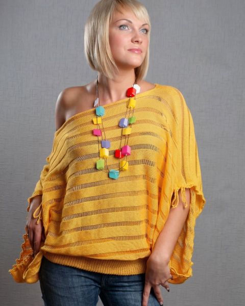 Pulli mit Fledermausärmeln