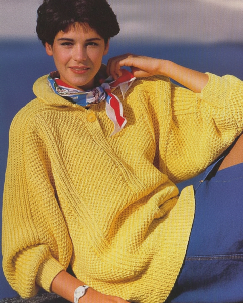Damen-Pullover mit Polokragen